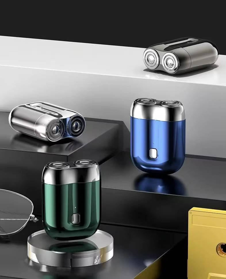 Mini Magnetic Men's Electric Shaver, Portable