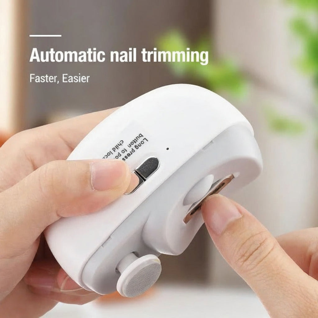 Automatic Electric Nail Trimmer, Grind & Polish