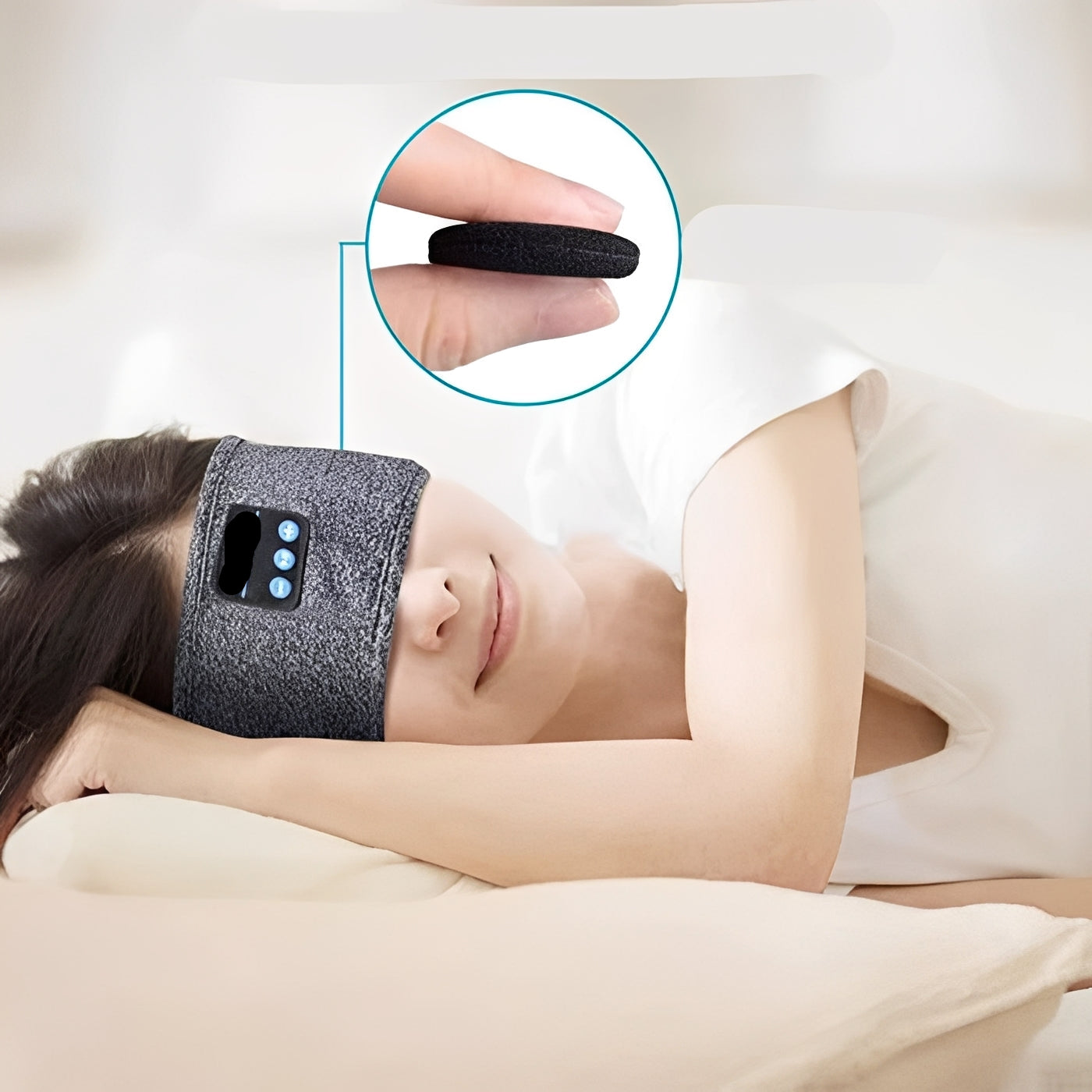 Bluetooth Sleep Headband with Built-In Speakers