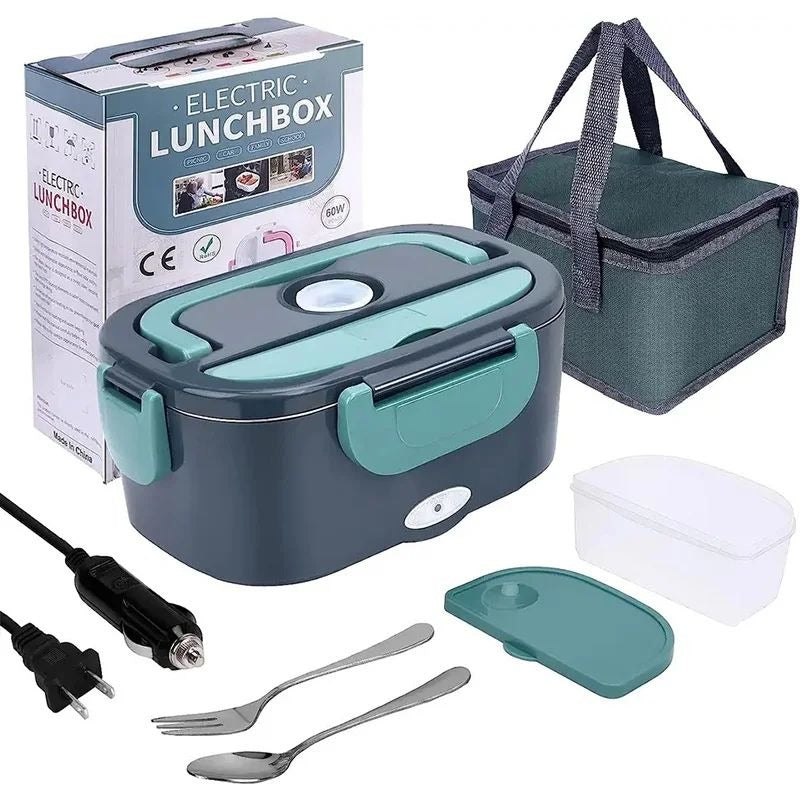 Self Heating Bento Box for Travel and Office