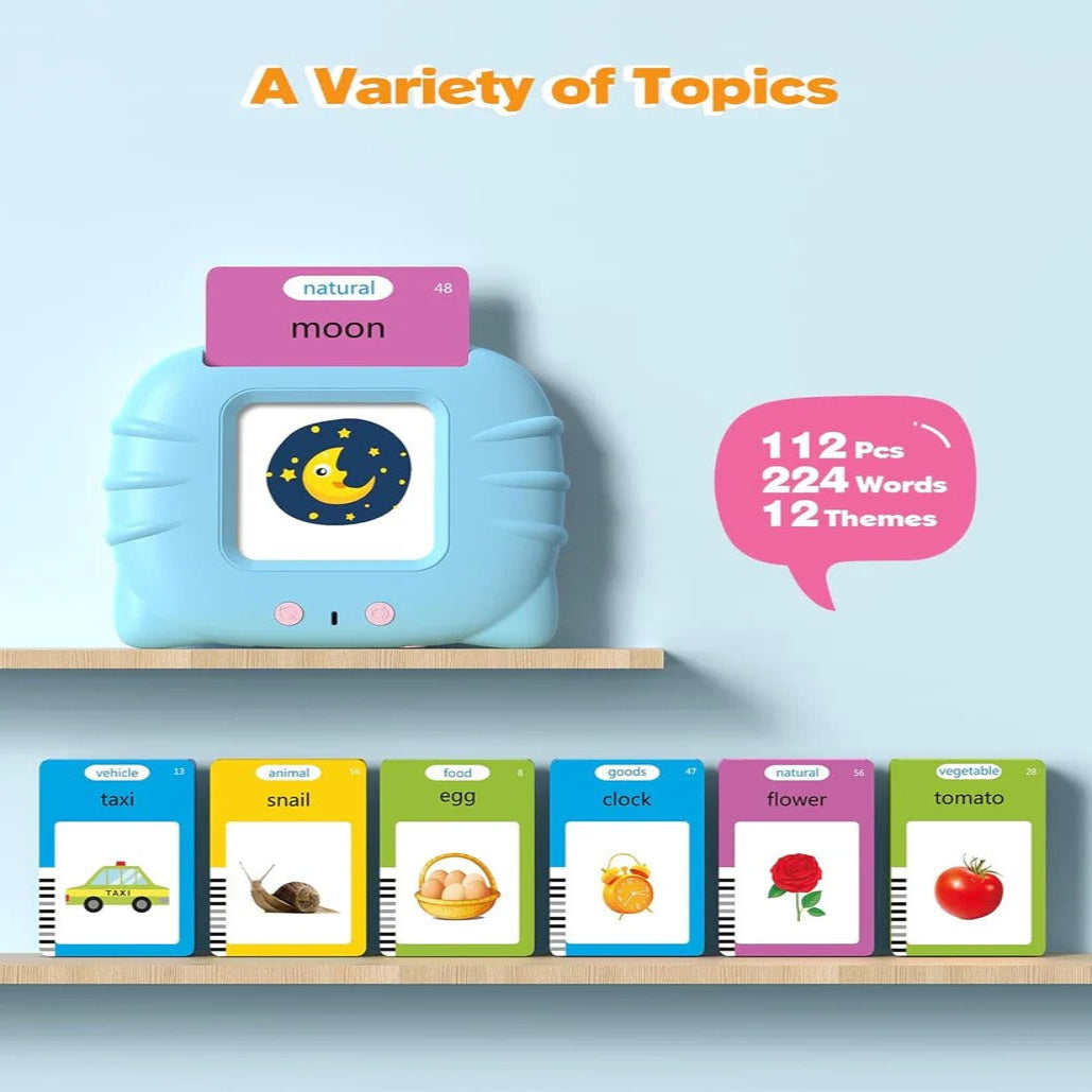 Interactive Talking Flash Cards for Kids