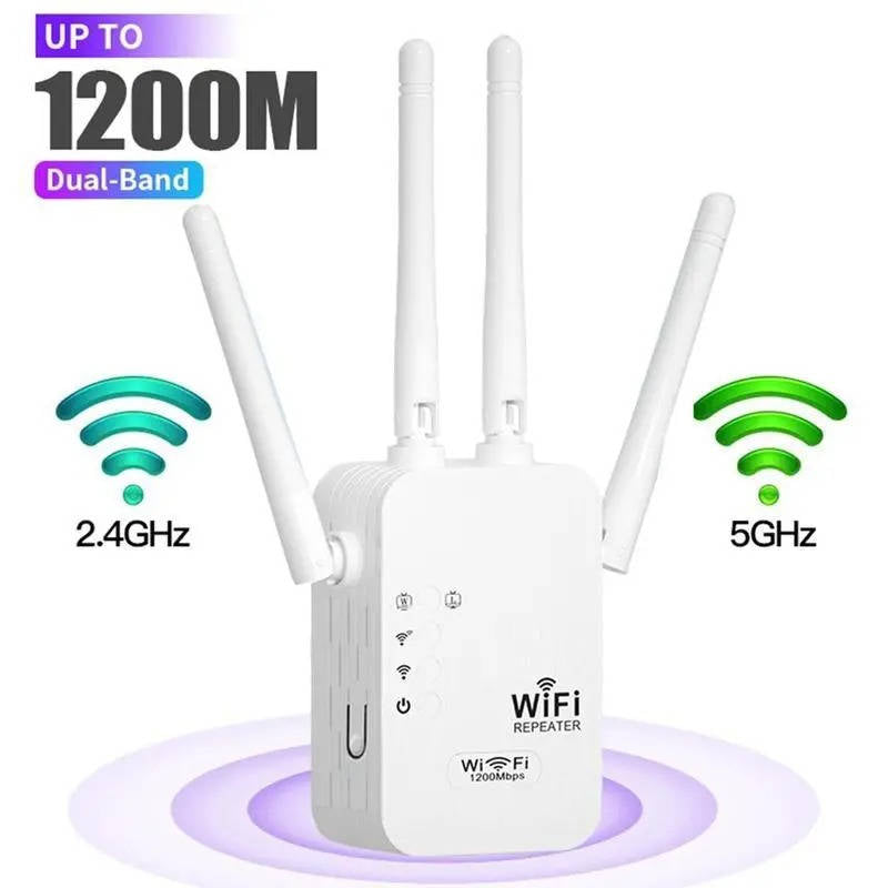 WiFi Extender Signal Booster, Dual Band