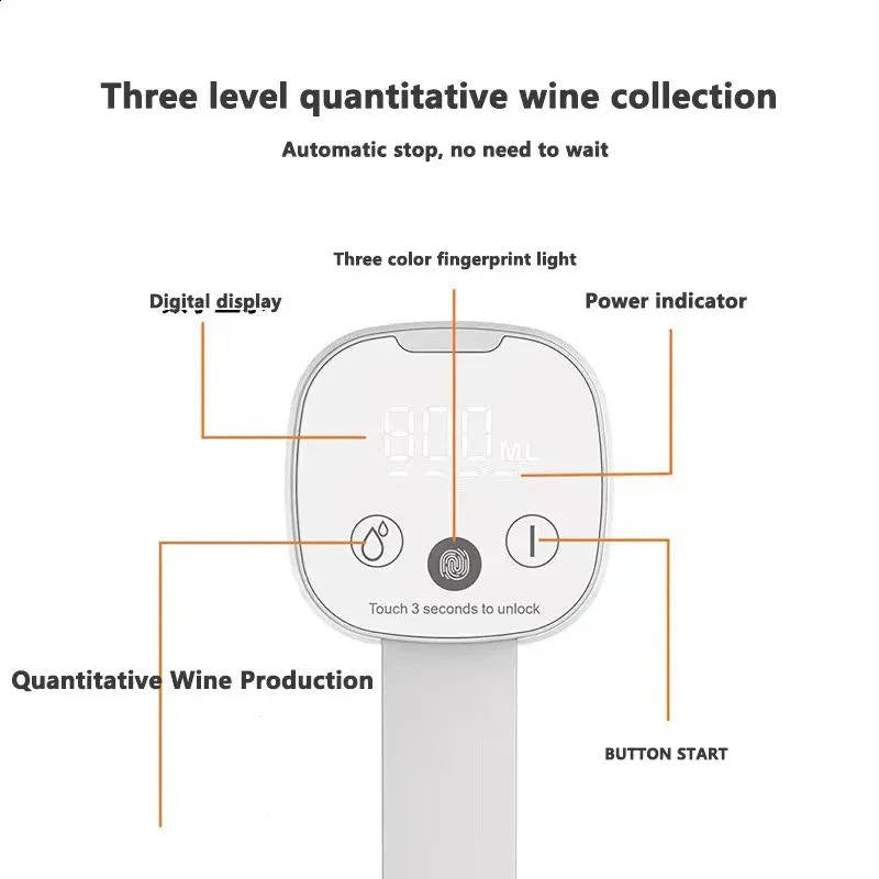 Electric Wine Aerator & Separator Dispenser