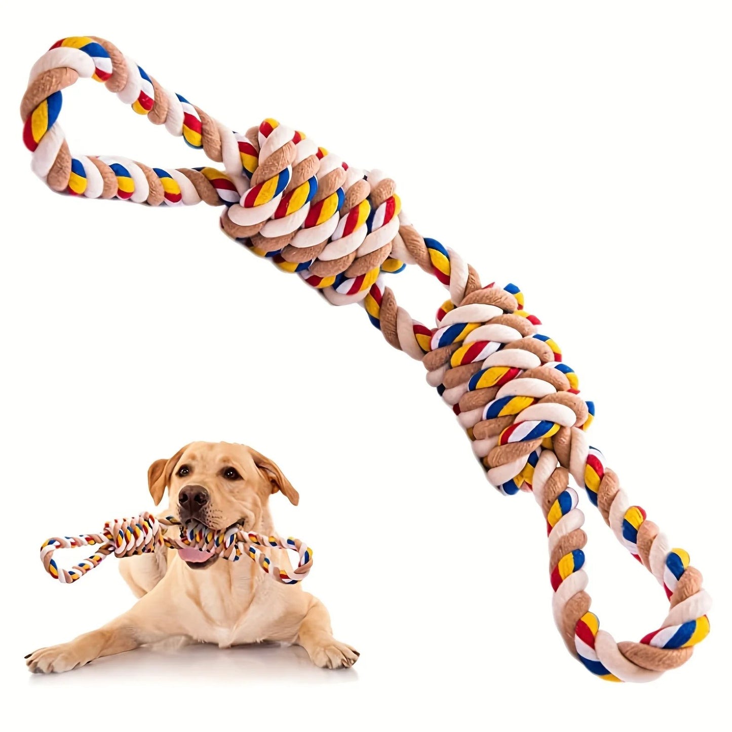 Heavy Duty Rope Chew Toy for Dogs