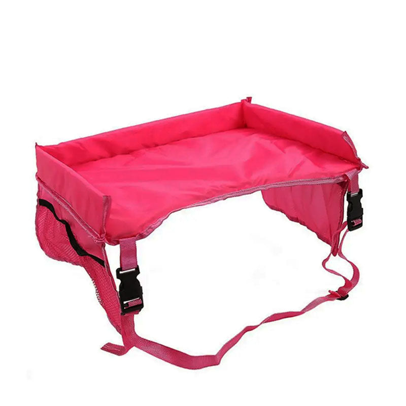Car Seat Tray with Cup Holder & Storage