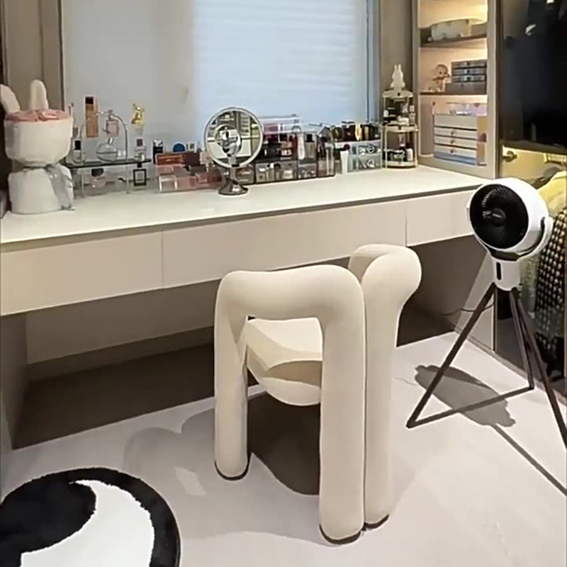 Contemporary Iron Vanity Stool