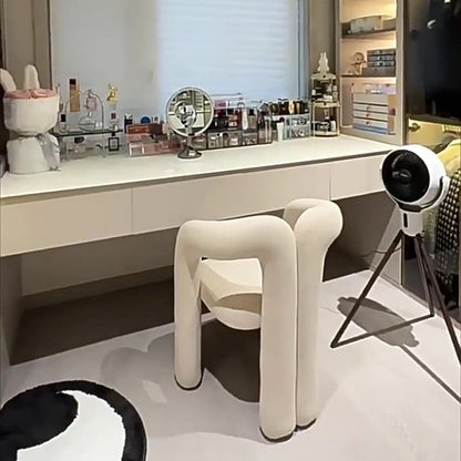 Contemporary Iron Vanity Stool