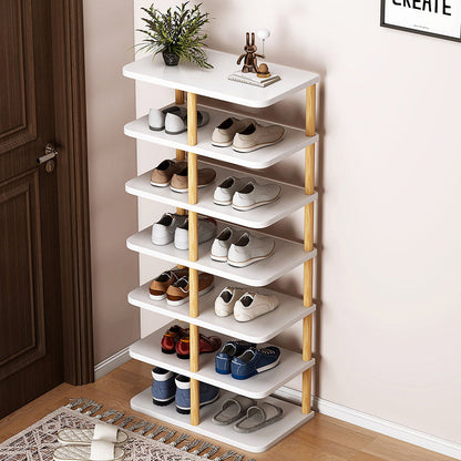 Modern Minimalist Wood Shoe Rack