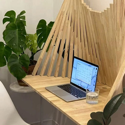 Contemporary Solid Wood Desk
