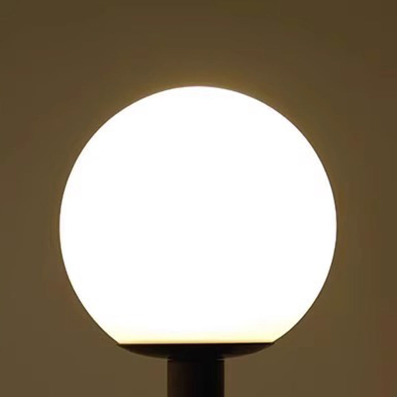 French Glass Ash Wood Hardware 1-Light Wall Sconce Lamp