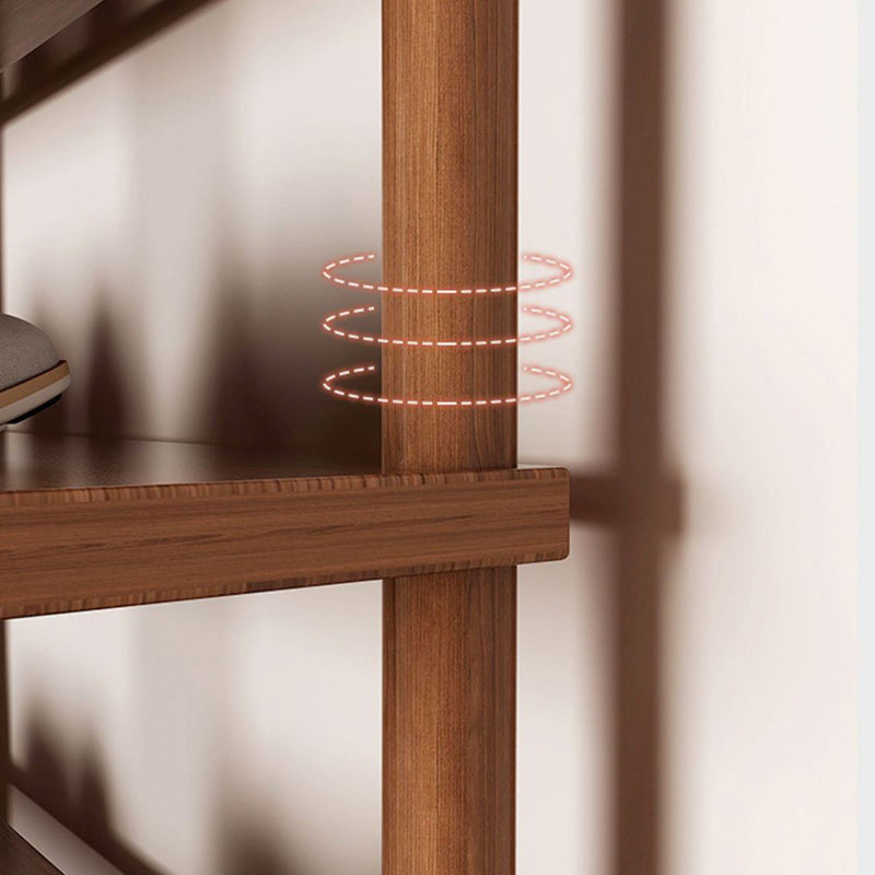 Modern Minimalist Wood Shoe Rack