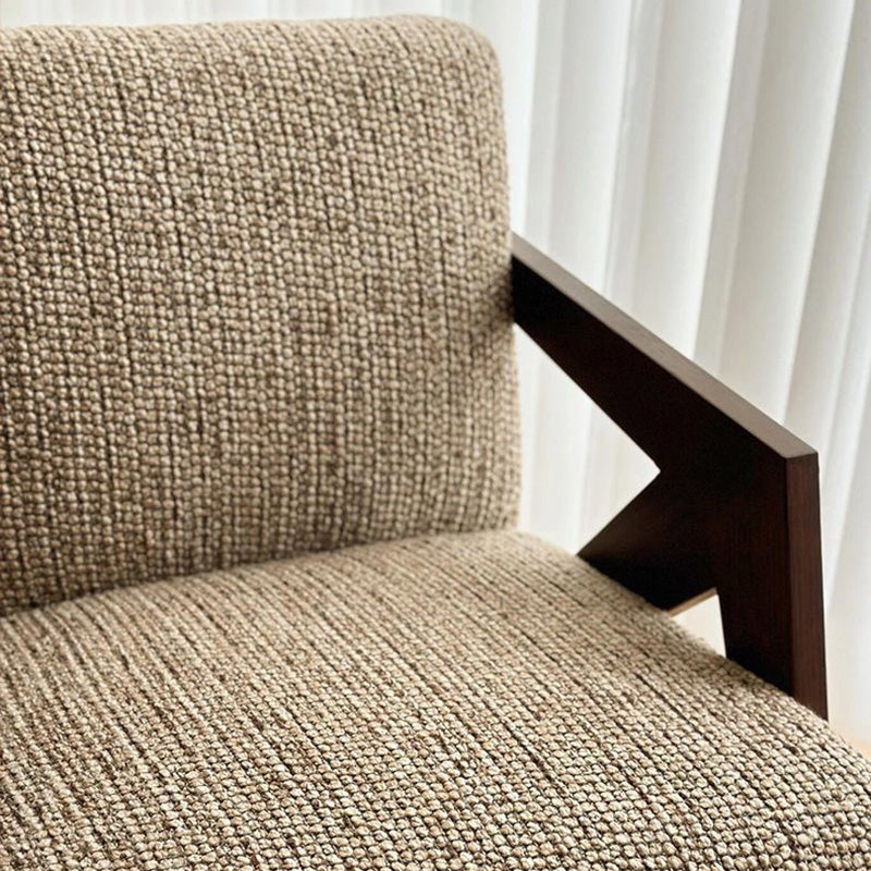 Traditional Solid Wood Accent Chair