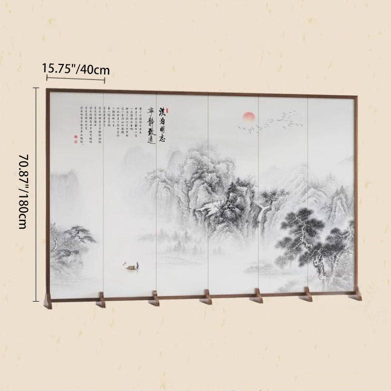 Traditional Wood Solid Wood Room Divider