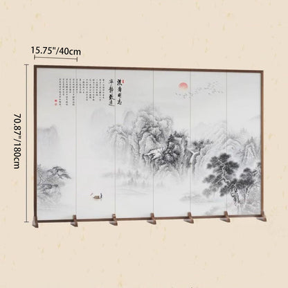 Traditional Wood Solid Wood Room Divider