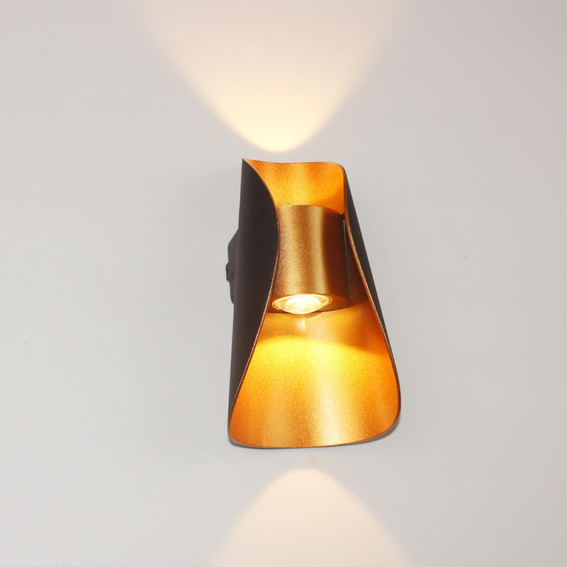 Shape Outdoor Patio Balcony Waterproof LED Wall Sconce Lamp