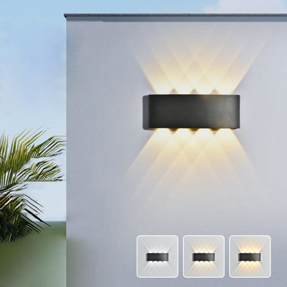Waterproof Aluminium Iron Acrylic LED Wall Sconce Lamp