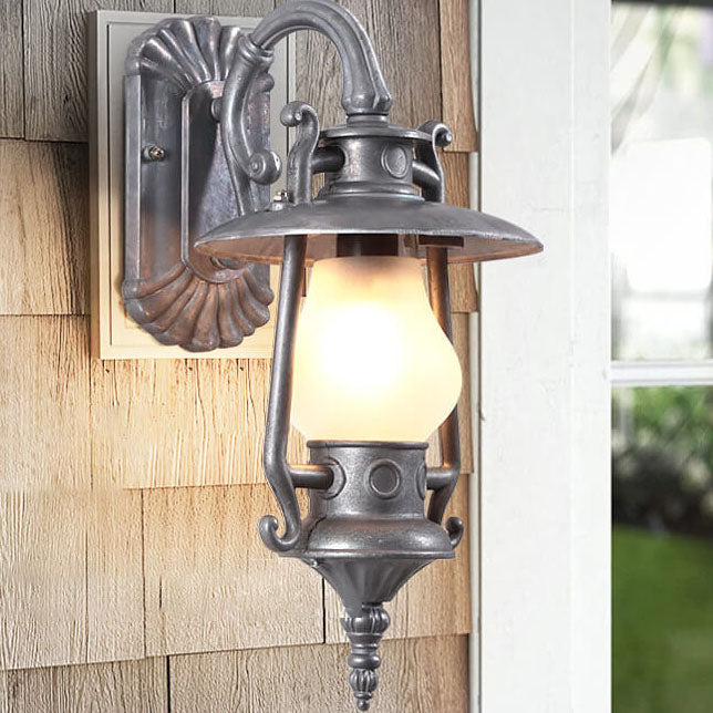 Aluminum Lamp 1-Light Outdoor Waterproof Wall Sconce Lamp