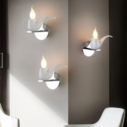 Creative Pipe Resin Hardware 1-Light Wall Sconce Lamp