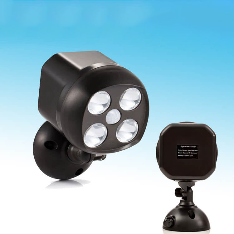 Spotlight LED Rotating Sensor Street Light Wall Sconce Lamp