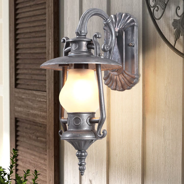 Aluminum Lamp 1-Light Outdoor Waterproof Wall Sconce Lamp