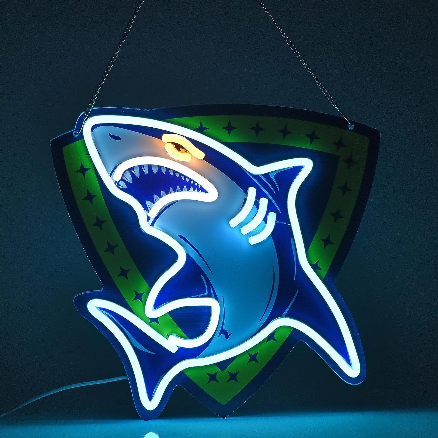 Contemporary Creative Shark Acrylic LED Wall Sconce Lamp