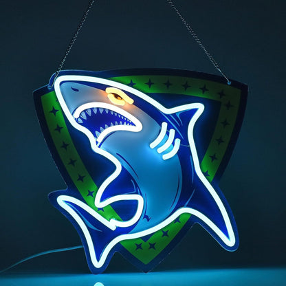 Contemporary Creative Shark Acrylic LED Wall Sconce Lamp