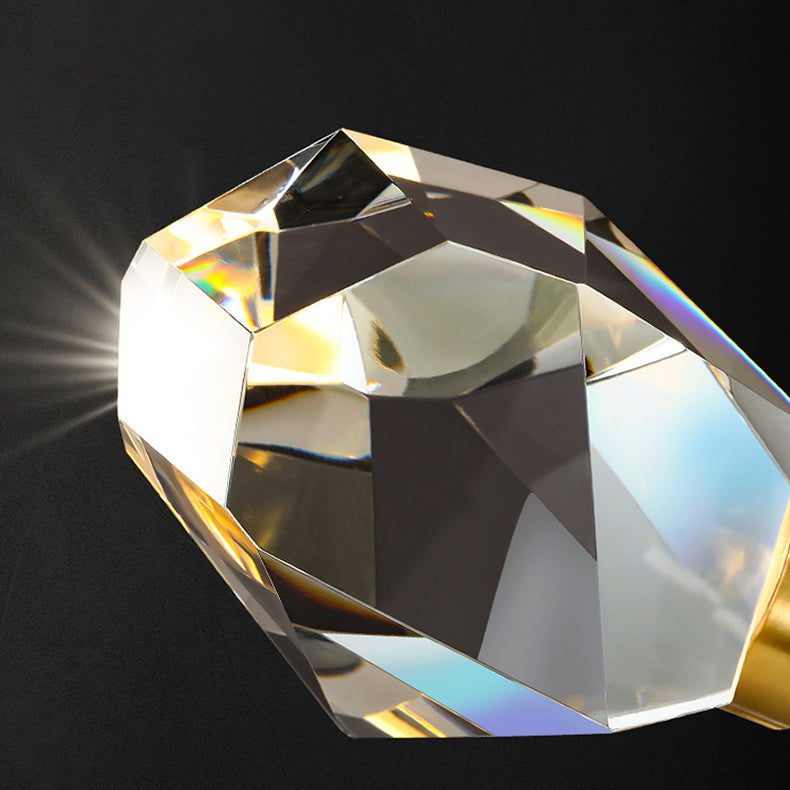 Modern Crystal Iron Pendant Light
