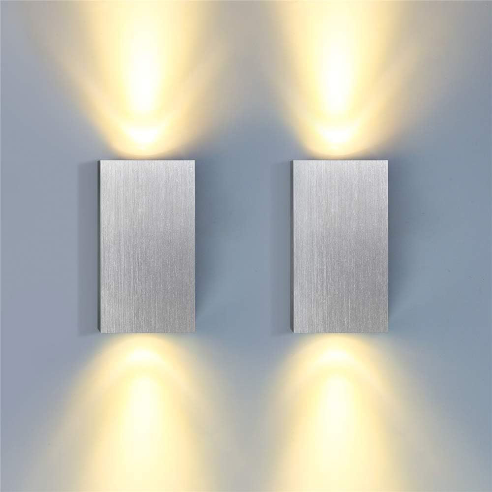 Simplicity Waterproof Aluminum Cubic LED Wall Sconce Lamp