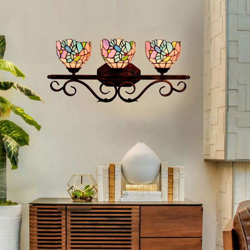 Tiffany Bathroom Vanity Mirror Front Wall Sconce Lamp