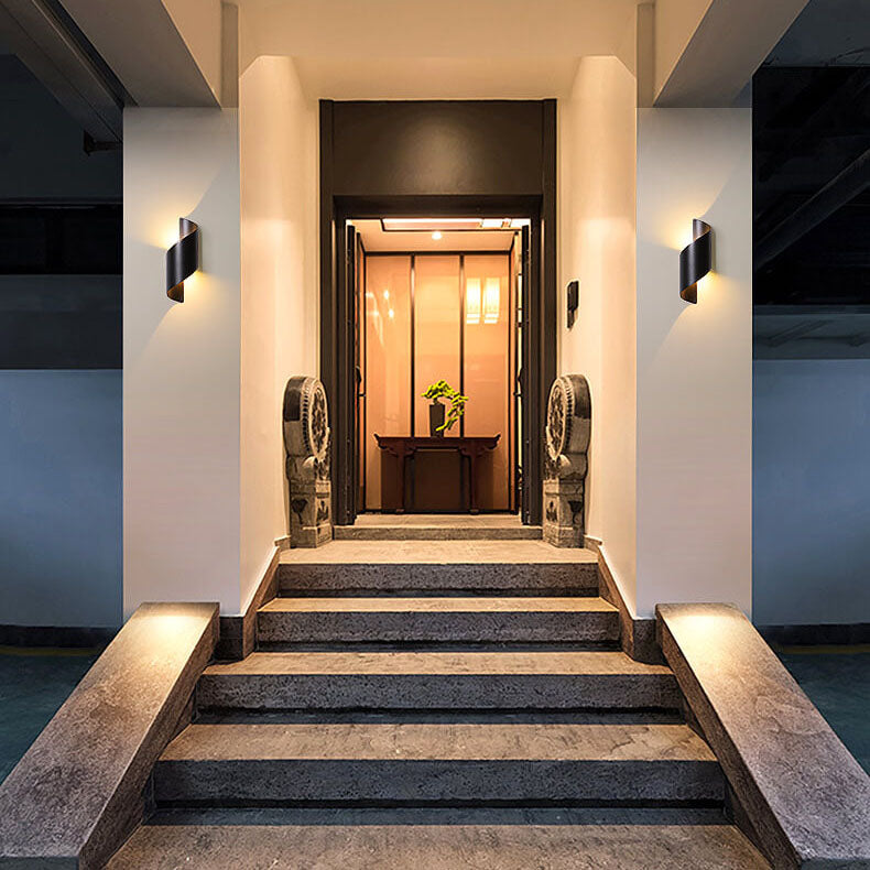 Bending Outdoor Indoor Waterproof LED Wall Sconce Lamp