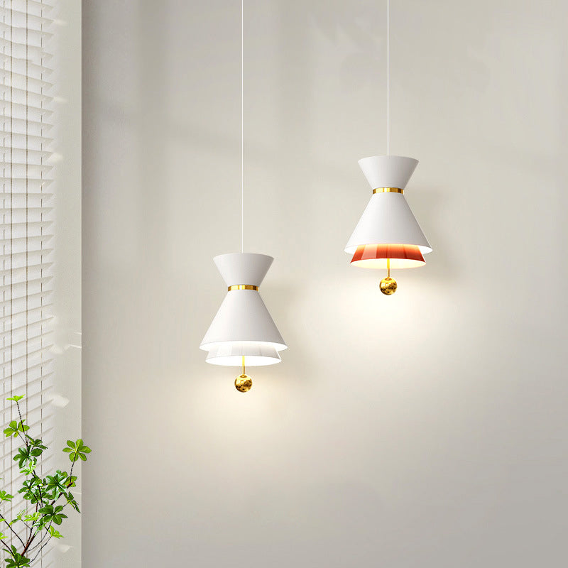 Scandinavian Bell Iron Aluminum LED Wall Sconce Lamp