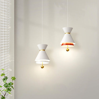 Scandinavian Bell Iron Aluminum LED Wall Sconce Lamp