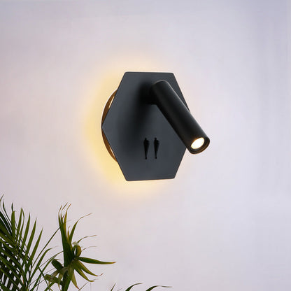 Cylinder Spotlight LED Adjustable Wall Sconce Lamp