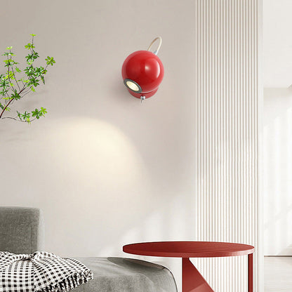 Scandinavian Sphere Cylinder Iron LED Wall Sconce Lamp