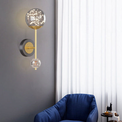Creative Iron Aluminum Balls LED Wall Sconce Lamp