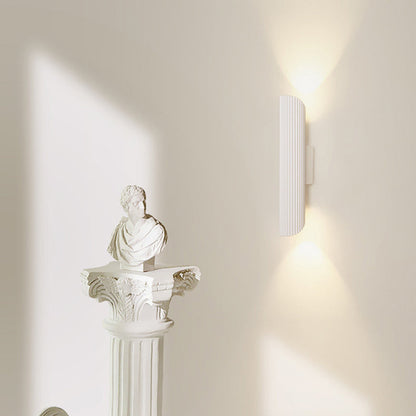 Simplicity Aluminum Roman Column Strip LED Wall Sconce Lamp
