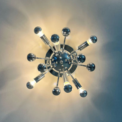 Creative Multi Bulb Iron Glass 5-Light Wall Sconce Lamp