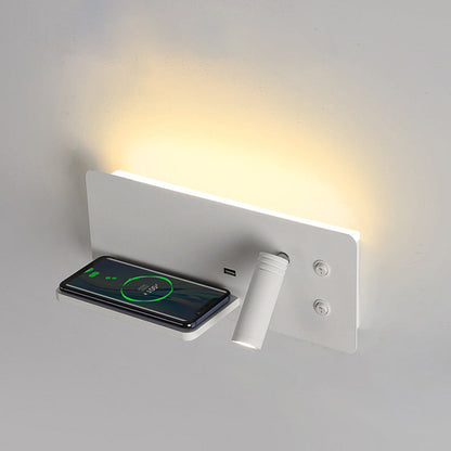 Rectangular LED Rotatable Spotlight Wall Sconce Lamp