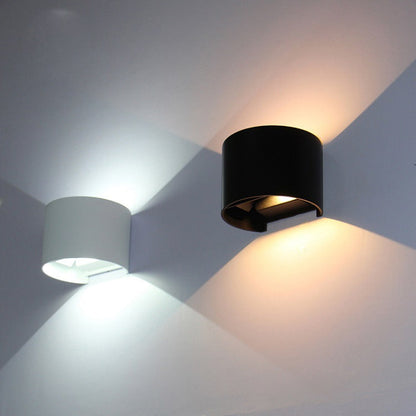 Aluminum APP Dimming Waterproof LED Wall Sconce Lamp