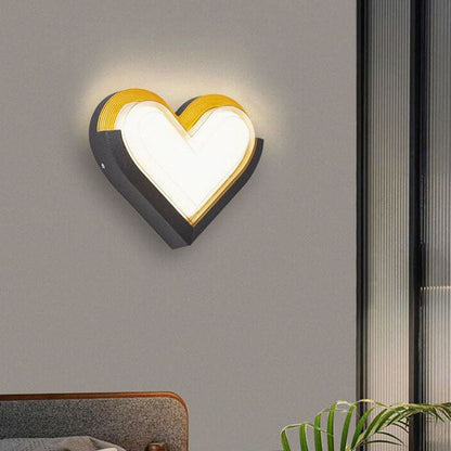 Acrylic Shape LED Outdoor Waterproof Wall Sconce Lamp
