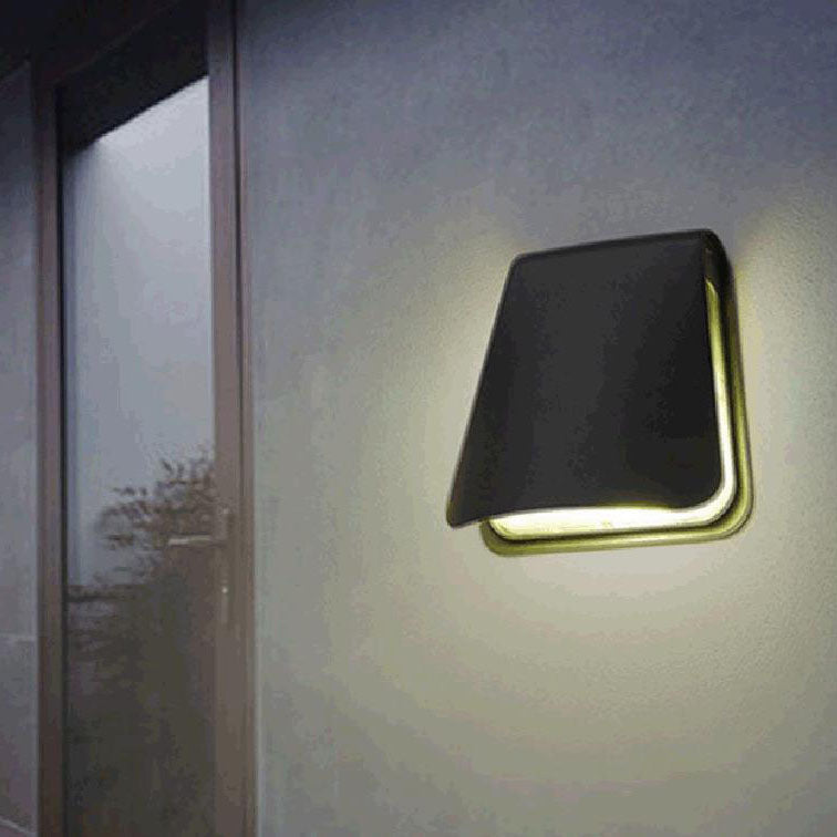 Solid Color Die-Cast Aluminum LED Wall Sconce Lamp