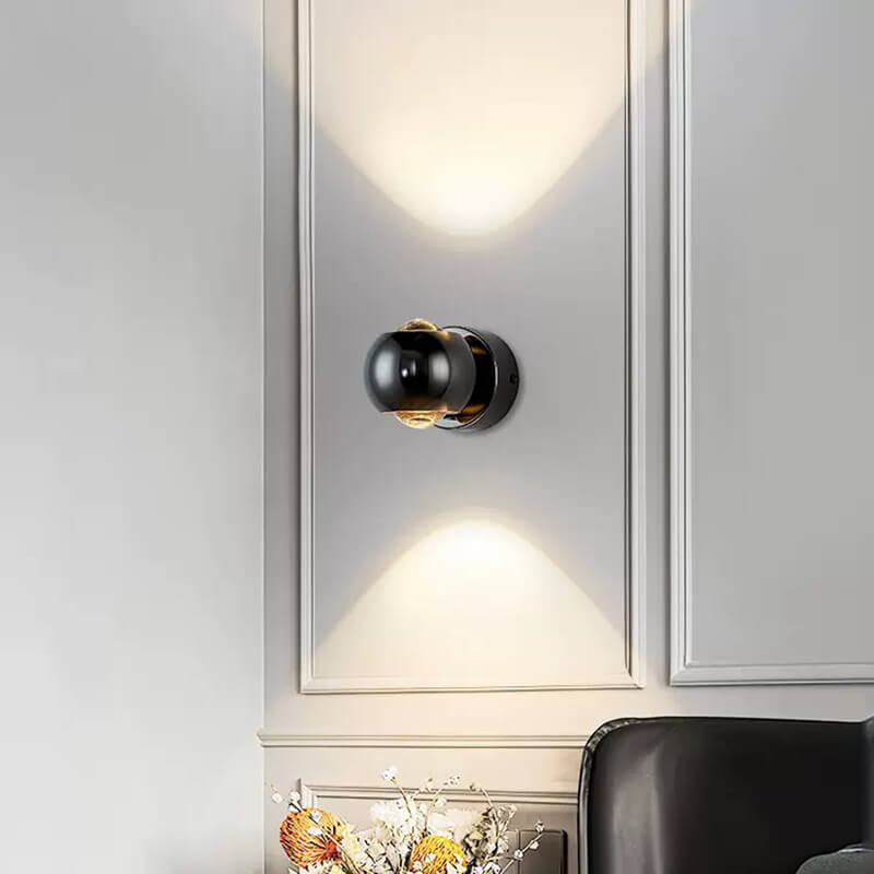 Modern Creative Iron Ball LED Wall Sconce Lamp