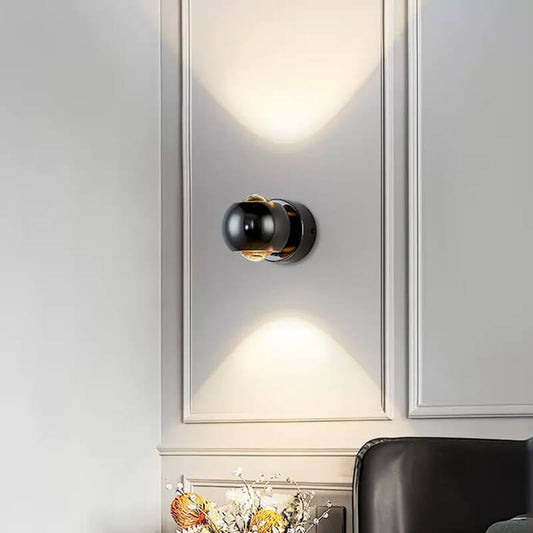 Modern Creative Iron Ball LED Wall Sconce Lamp