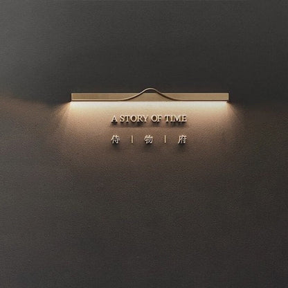 Mid-Century Electroplated Iron Acrylic LED Wall Sconce Lamp
