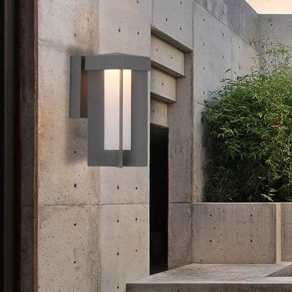 Outdoor Aluminum Iron LED Waterproof Wall Sconce Lamp