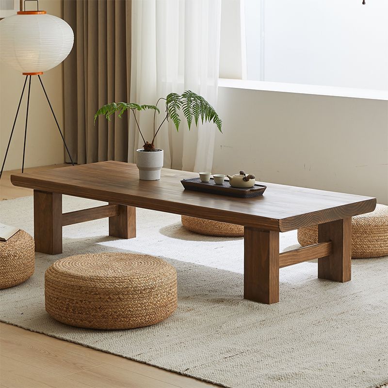 Traditional Solid Wood Coffee Table