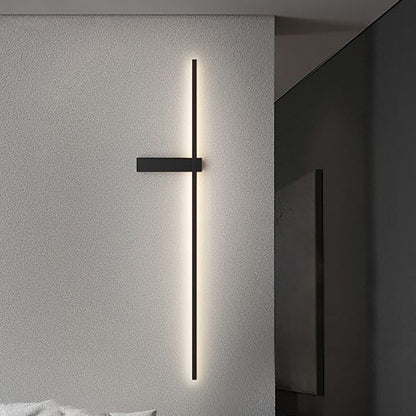 Iron Aluminum Silica Strip Line LED Wall Sconce Lamp