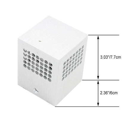Modern Simplicity Square Aluminum LED Wall Sconce Lamp