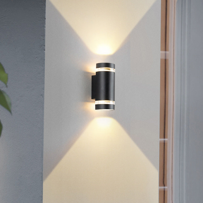Waterproof Up And Down Luminous Spotlight Wall Sconce Lamp