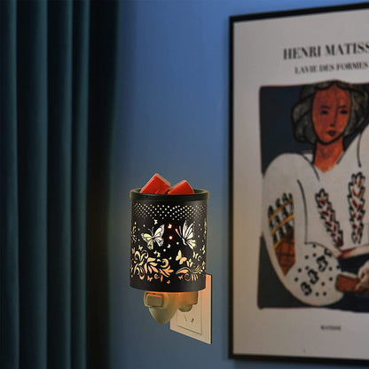 Iron Melting Wax Projection 1-Light Wall Sconced Lamp
